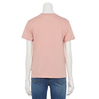 Juniors' Vans Logo Tee