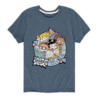 Boys 8-20 Rugrats Retro Graphic Tee