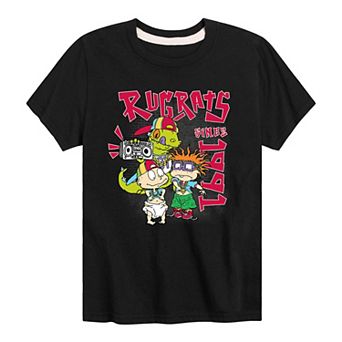 Boys 8-20 Rugrats Brick Wall Graphic Tee