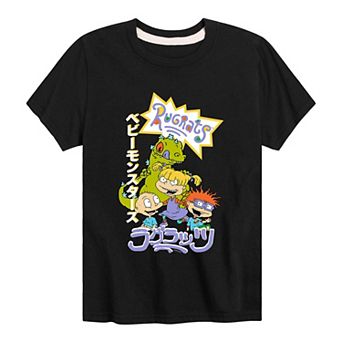 Boys 8-20 Rugrats JPN Poster Graphic Tee