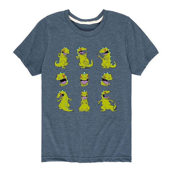 Boys 8-20 Rugrats Reptar Sheet Graphic Tee