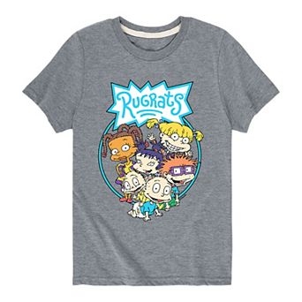 Boys 8-20 Rugrats Circle Graphic Tee