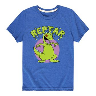 Boys 8-20 Rugrats Reptar Slime Graphic Tee