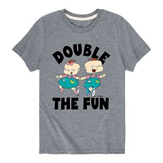 Boys 8-20 Rugrats Bouble The Fun Graphic Tee