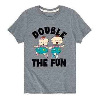 Boys 8-20 Rugrats Bouble The Fun Graphic Tee