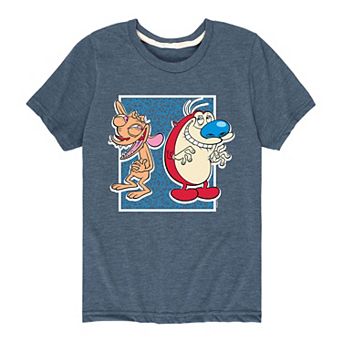 Boys 8-20 Ren & Stimpy 90's Graphic Tee