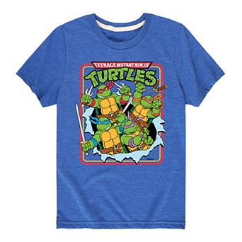 Boys 8-20 TMNT Ripping Out Of Shirt Graphic Tee