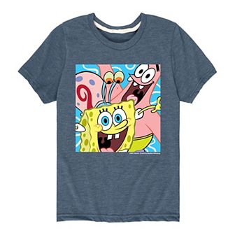 Boys 8-20 Spongebob Squarepants Patrick Spongebob Gary Graphic Tee
