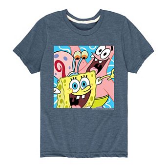 Boys 8-20 Spongebob Squarepants Patrick Spongebob Gary Graphic Tee
