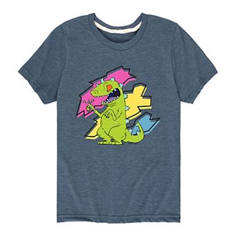 Boys 8-20 Rugrats Reptar Shreds Graphic Tee