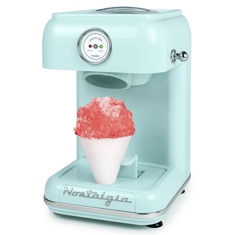 Nostalgia - CLSC1AQ Classic Retro Snow Cone Maker - Aqua