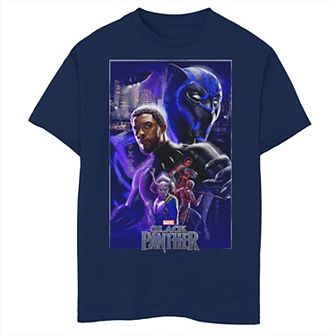 Boys 8-20 Marvel Black Panther Collage Poster Graphic Tee