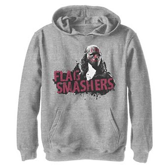 Boys 8-20 Marvel: Falcon & The Winter Soldier Flag Smashers Hoodie