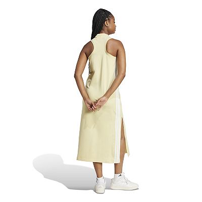 Women's adidas Essentials 3-Stripes Long Racerback Sportswear Dress - Main Image