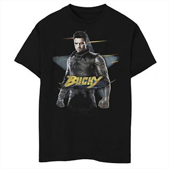 Boys 8-20 Marvel: Falcon & The Winter Soldier Bucky Portrait Graphic Tee