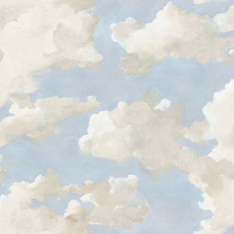RoomMates Clouds on Canvas Peel & Stick Wallpaper