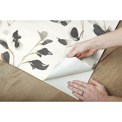 RoomMates Linden Flower Peel & Stick Wallpaper