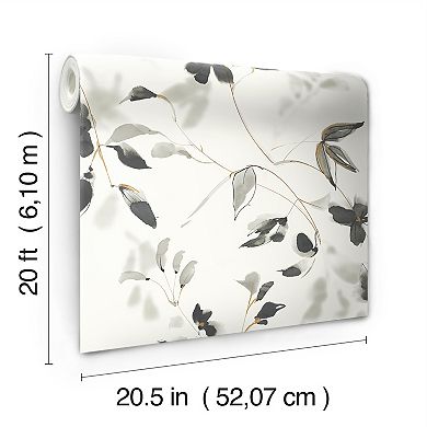 RoomMates Linden Flower Peel & Stick Wallpaper