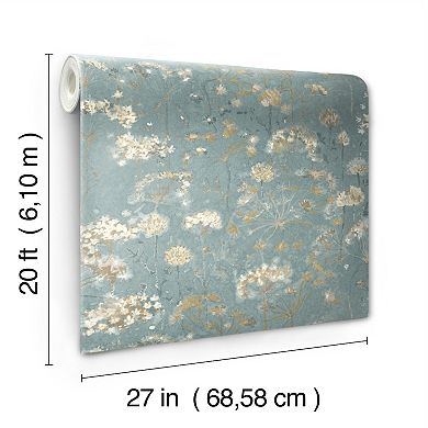 RoomMates Botanical Fantasy Peel & Stick Wallpaper