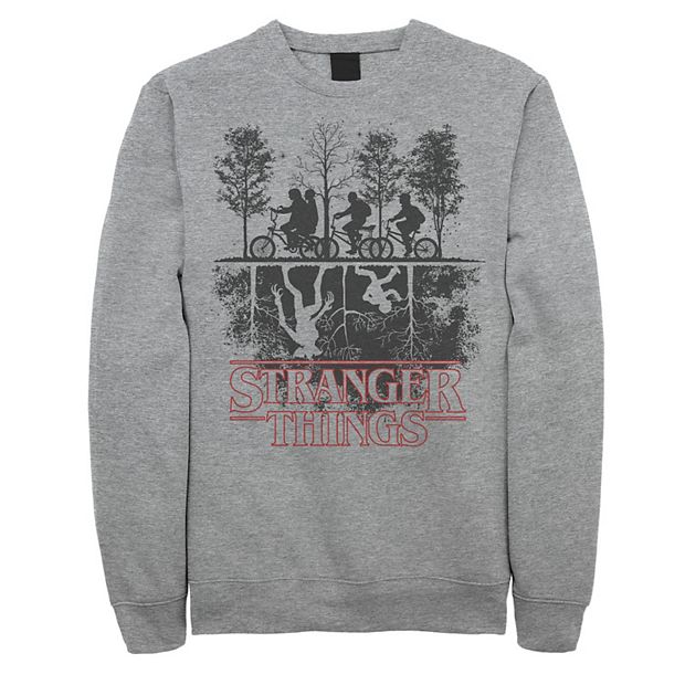 Netflix Men's Stranger Things The Upside Down Logo Sweatshirt