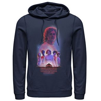 Men's Netflix Stranger Things Billy Group Shot Hoodie
