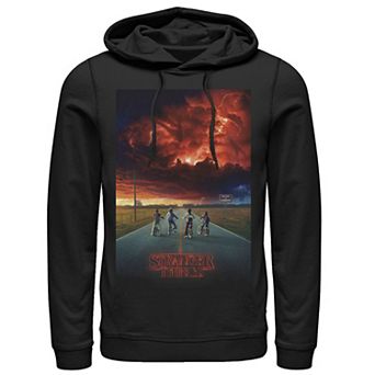 Men's Netflix Stranger Things Demogorgon Cloud Poster Hoodie