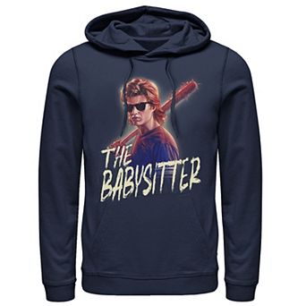 Men's Netflix Stranger Things Steve The Babysitter Portrait Hoodie