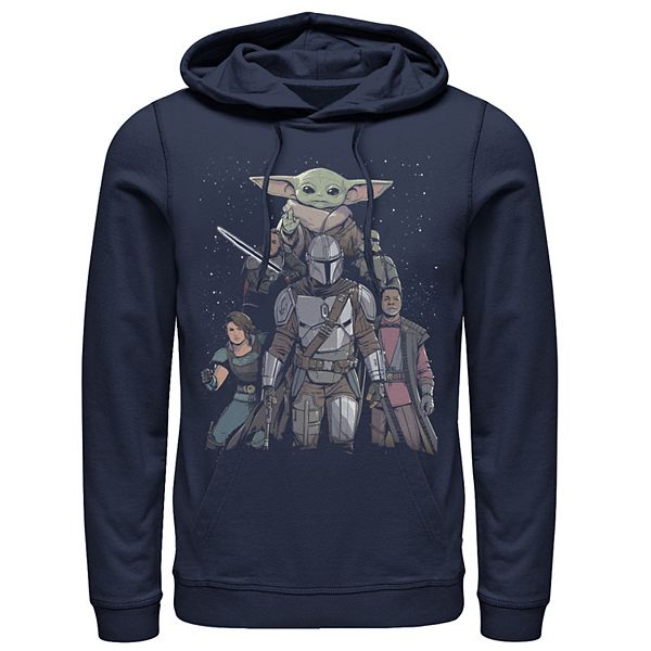 Men's Star Wars: The Mandalorian Movie Poster Hoodie