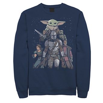 Men's Star Wars: The Mandalorian Movie Poster Sweatshirt