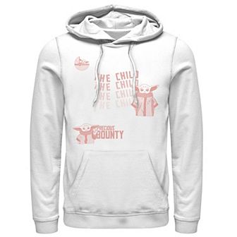 Men's Star Wars: The Mandalorian The Child Precious Bounty Text Hoodie