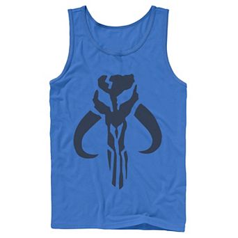 Men's Star Wars The Mandalorian Mythosaur Skull Logo Tank Top