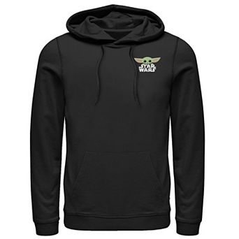 Men's Star Wars: The Mandalorian Star Child Pocket Hoodie