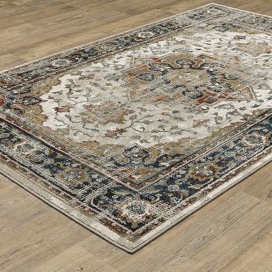 StyleHaven Valor Traditional Medallion Area Rug
