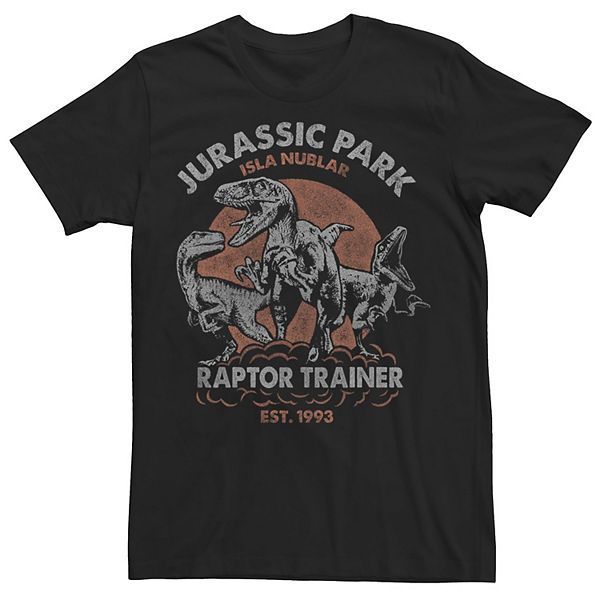 Big & Tall Jurassic Park Raptor Trainer Tee