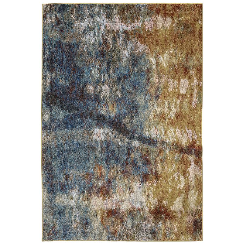 StyleHaven Valor Contemporary Imperial Area Rug, Blue, 8X10 Ft
