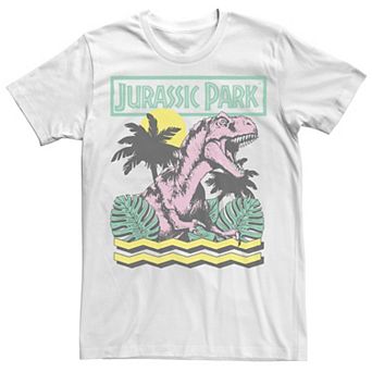 Big & Tall Jurassic Park Vintage T-Rex Roar Retro Tee