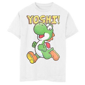 Boys 6-20 Nintendo Super Mario Yoshi Intro Jump Tee