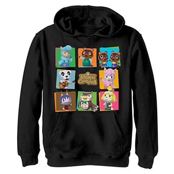 Boys 8-20 Animal Crossing Group Shot Panels Sweatshirt