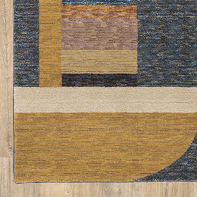 StyleHaven Sutton Contemporary Mega Geo Rug