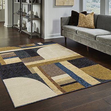 StyleHaven Sutton Contemporary Mega Geo Rug