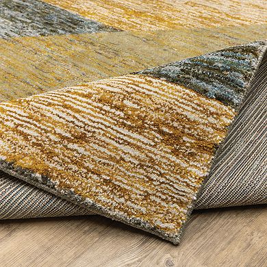 StyleHaven Sutton Contemporary Triangle Rug