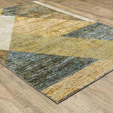 StyleHaven Sutton Contemporary Triangle Rug