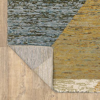 StyleHaven Sutton Contemporary Triangle Rug