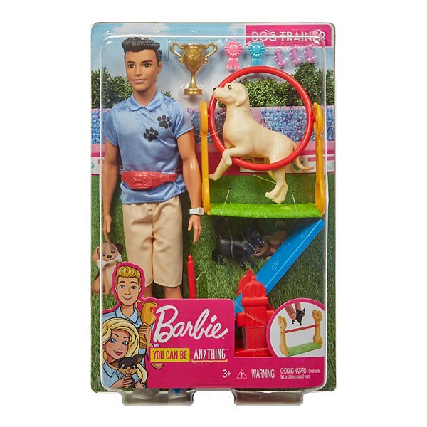 ken dog trainer playset