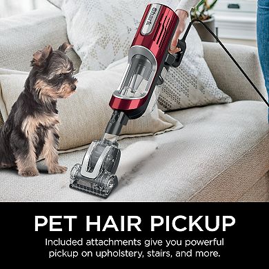 Shark UltraLight Pet Pro Corded Stick Vacuum with PowerFins & Self-Cleaning Brushroll (HZ602)