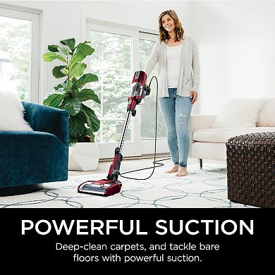 Shark UltraLight Pet Pro Corded Stick Vacuum with PowerFins & Self-Cleaning Brushroll (HZ602)