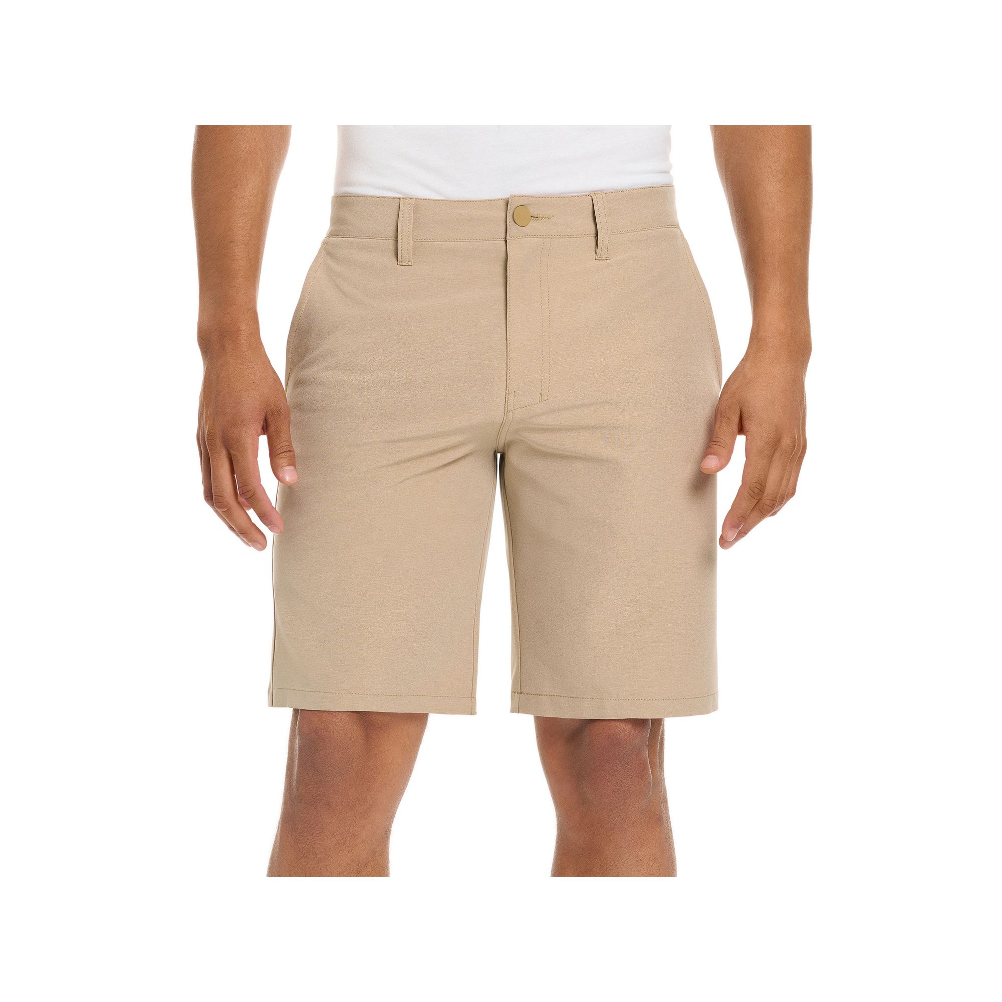 Mens Hurley 4-Way Stretch Walking Shorts, Size: 28, Tigers Eye