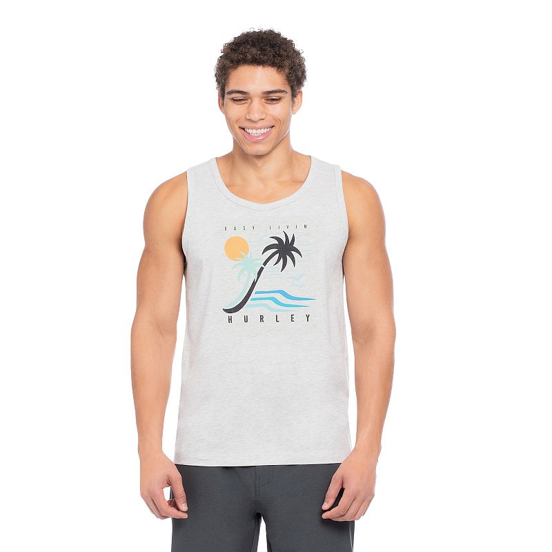 17903764 Mens Hurley Graphic Tank Top, Size: Small, Med Gre sku 17903764