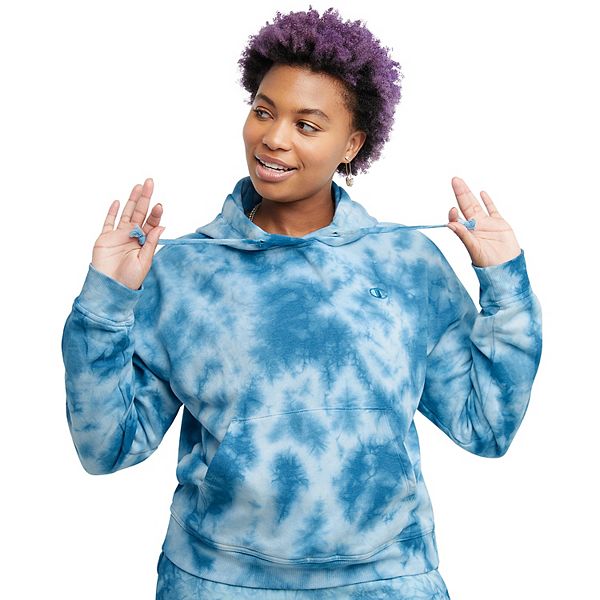 Champion hoodie 2024 womens tie dye