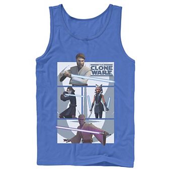 Men's Star Wars: The Clone Wars Jedi Panels Tank Top